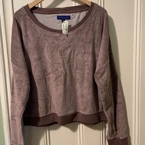 Aeropostale Light Maroon Long Sleeve Crewneck (XL)